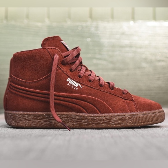 Puma Other - Puma Suede Mid Emboss MixeRuber Size 8.5